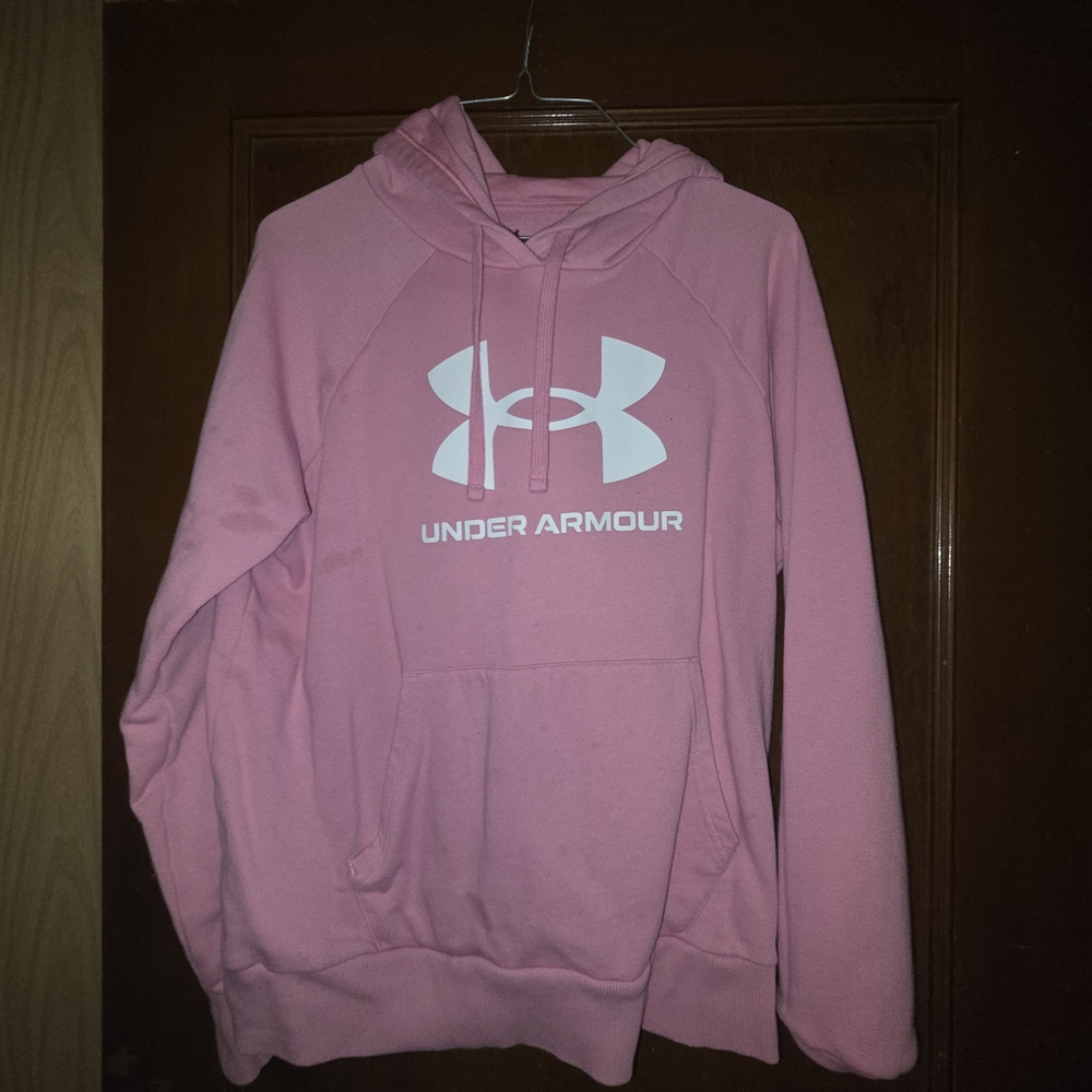 Under Armour Light Pink Pullover Hoodie
